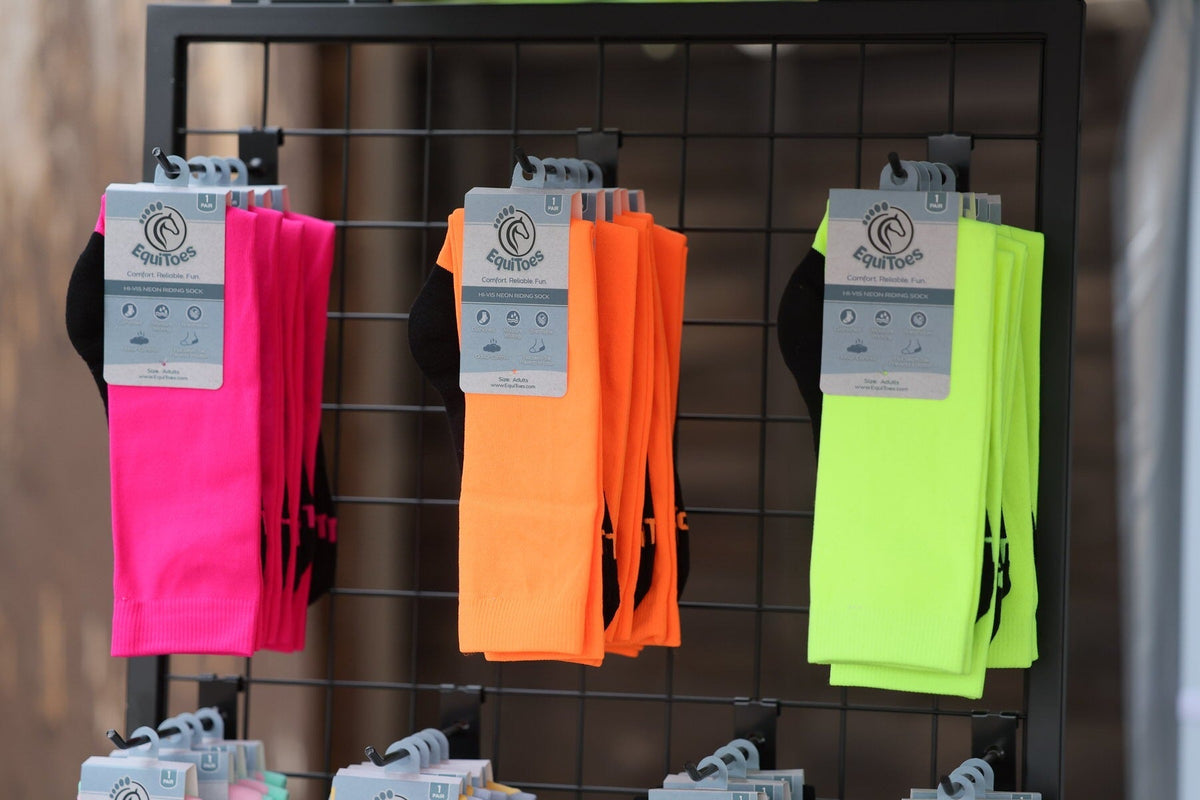 Hi-Vis Riding Socks: Why Visibility Matters When Hacking